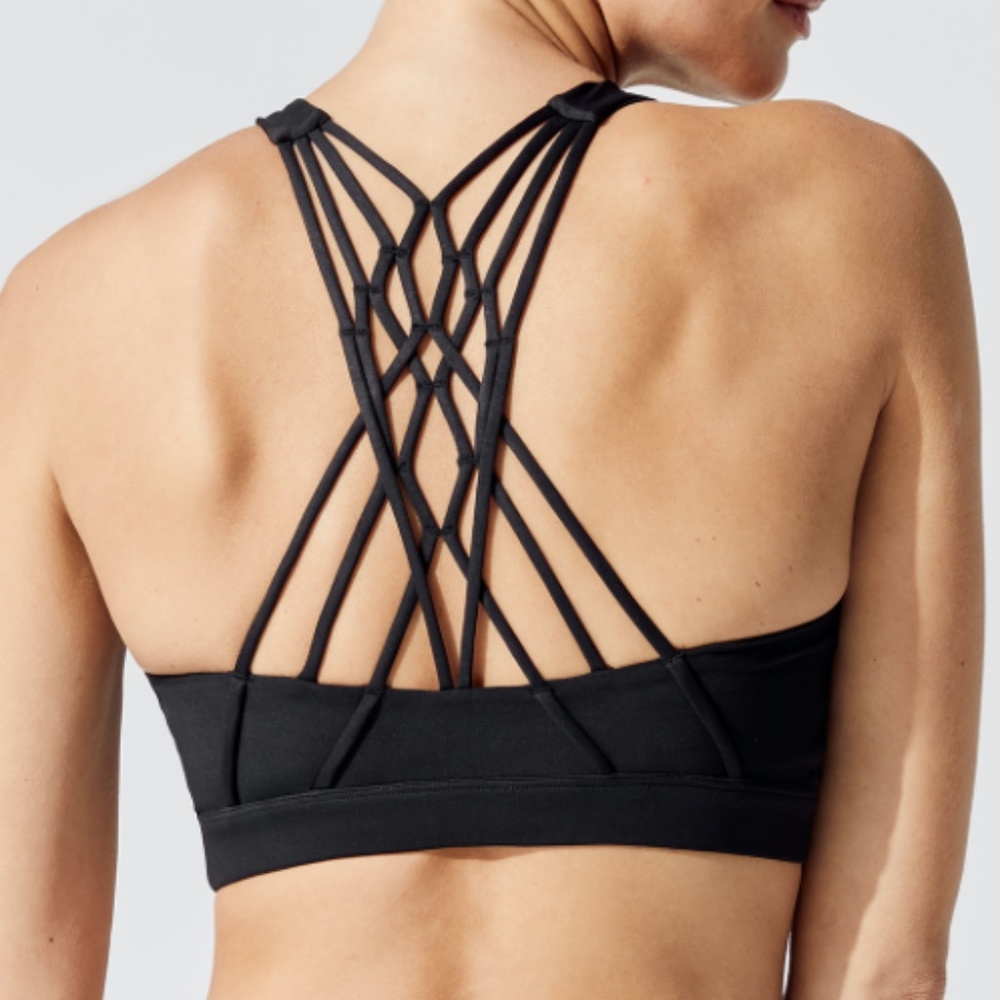 Carbon38 Cable High Neck Contour Bra